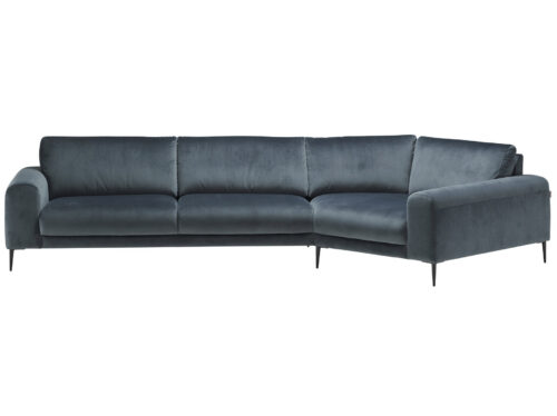 Joy sammet soffa cosy corner