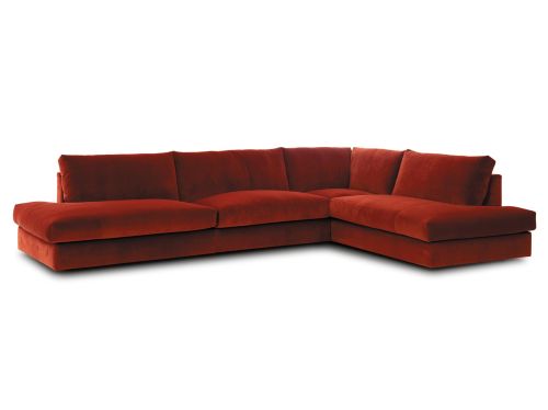 Stockholm modulsoffa velvet rost bild1